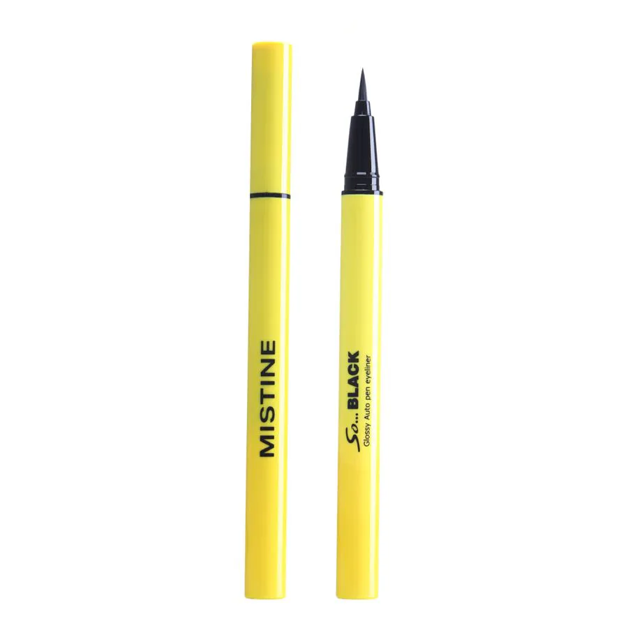 MISTINE SO BLACK GLOSSY AUTO PEN อายไลเนอร์มิสทิน กันน้ำ ติดทน