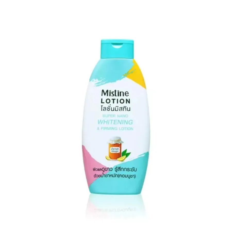 โลชั่นทาผิว MISTINE SUPER NANO WHITENING &amp; FIRMING LOTION