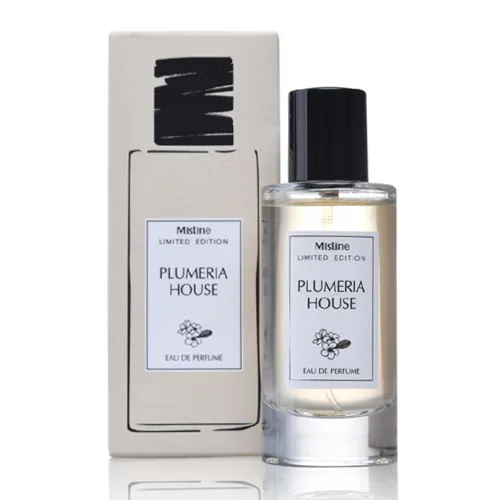 MISTINE PLUMERIA HOUSE EAU DE PERFUME น้ำหอมกลิ่นดอกลีลาวดี ลุคสาวหวาน