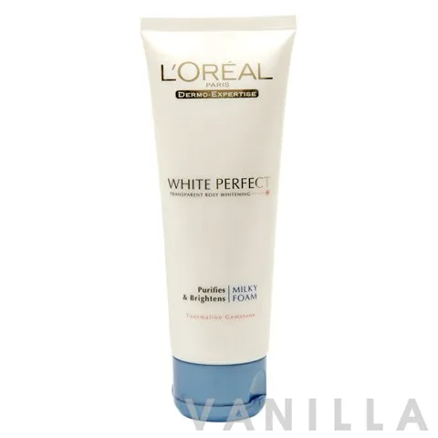 White Perfect Re-Lighting Whitening Milky Foam