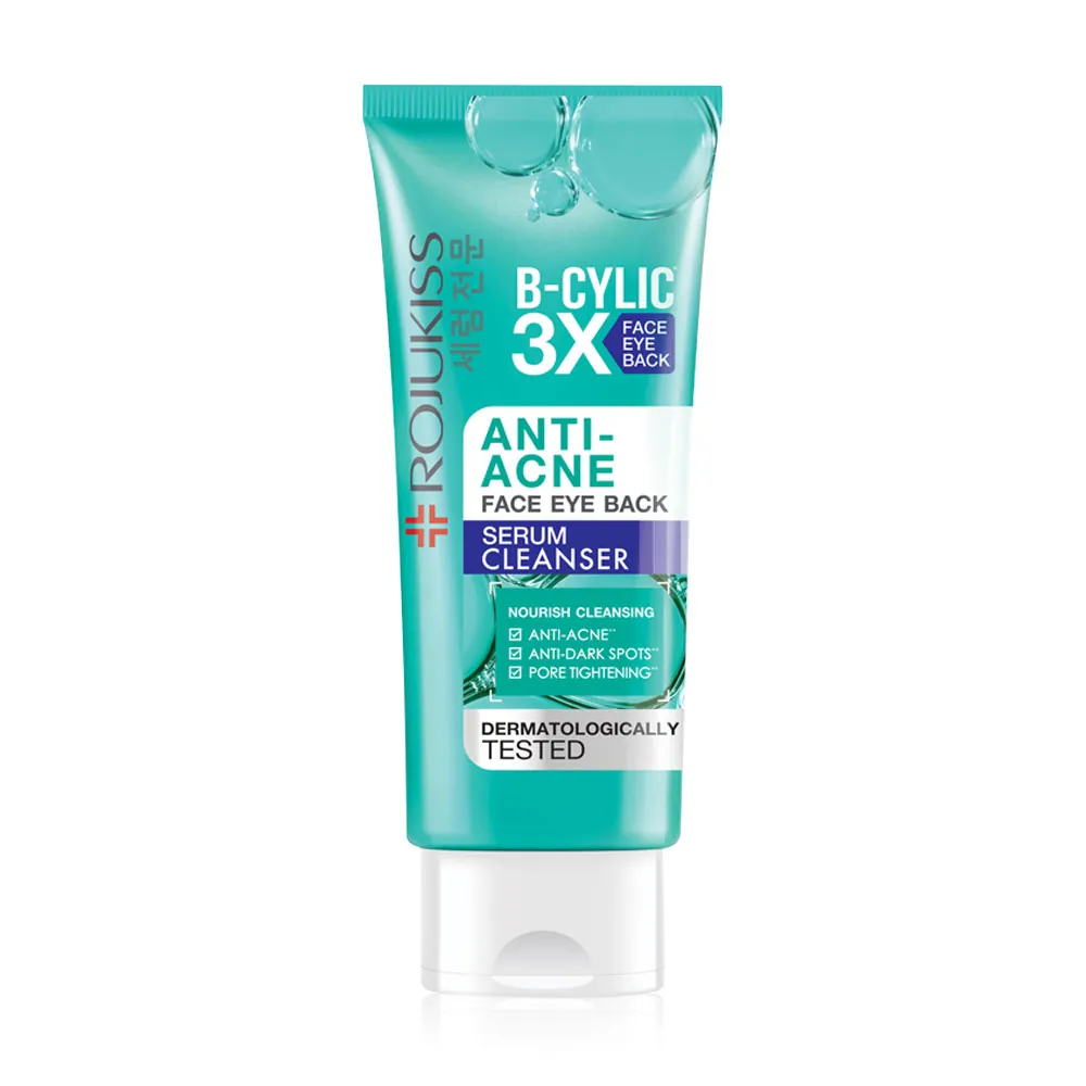 Anti-Acne Face Eye Back Serum Cleanser