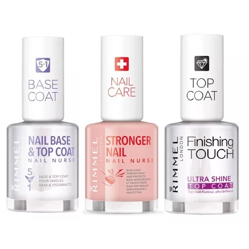 3 In 1 Ex Base Top Coat & Strengthener
