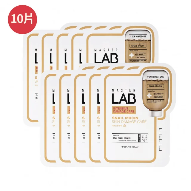 Master Lab Snail Mucin Skin Damage Care Mask Sheet