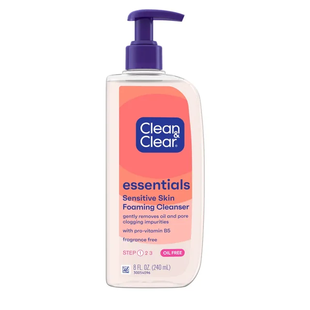 Essentials Foaming Facial Cleanser Sensitive Skin