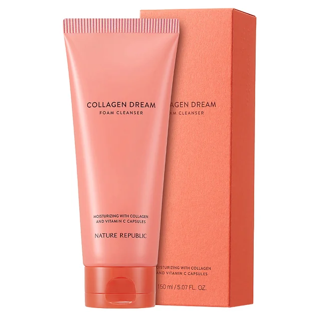 Collagen Dream Vitamin C Capsule Foam Cleanser