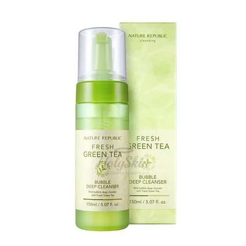 Fresh Green Tea Bubble Deep Cleanser