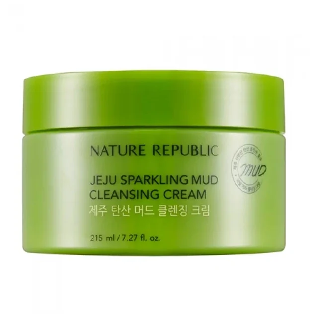 Jeju Sparkling Mud Cleansing Cream