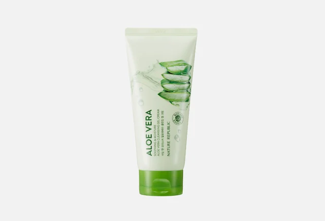 Soothing & Moisture Aloe Vera Cleansing Gel Cream