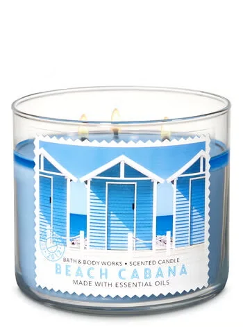 Beach Cabana Mini Candle