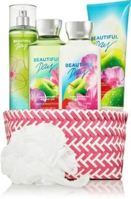 Beautiful Day Herringbone Gift Basket