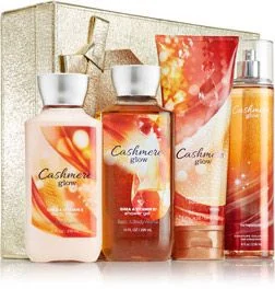 Cashmere Glow Cleanse, Moisturize, Fragrance Gift Set