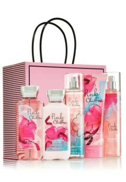 Pink Chiffon Boutique Box Gift Set