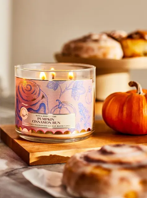 Pumpkin Carving 3-Wick Candle