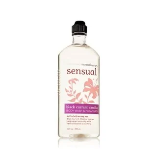 Sensual Black Currant Vanilla Body Wash & Foam Bath