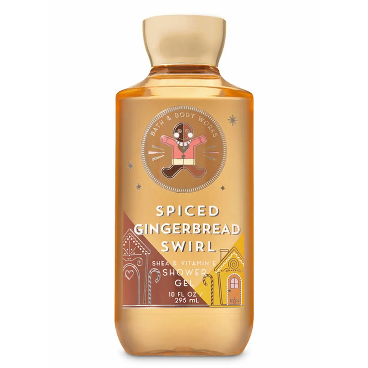 Spiced Gingerbread Swirl Shower Gel