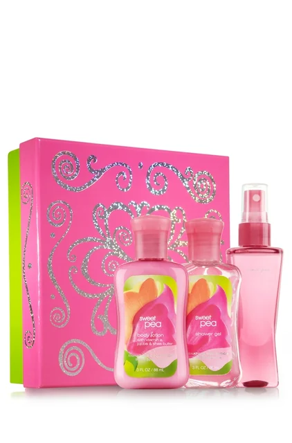Sweet Pea Scents & Stripes Gift Set