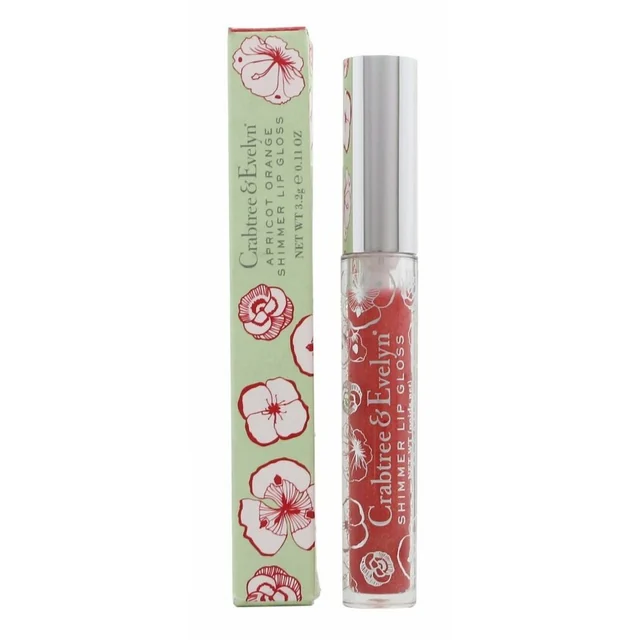 Apricot Orange Shimmer Lip Gloss