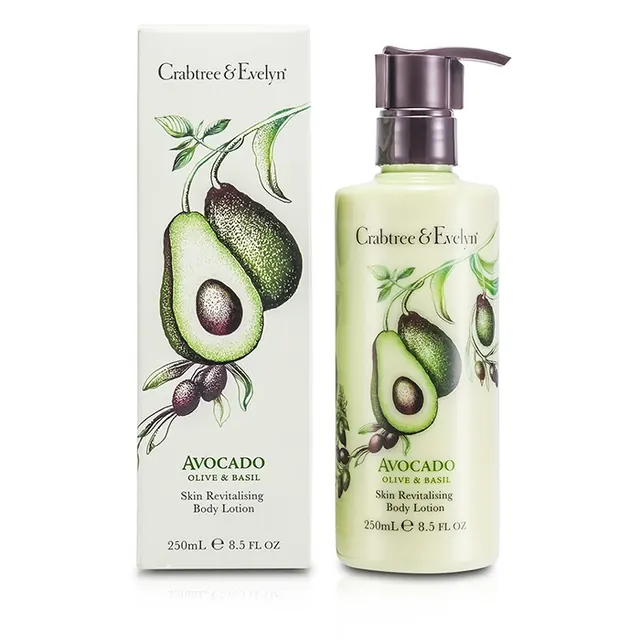 Avocado, Olive & Basil Skin Revitalising Body Lotion