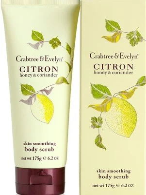 Citron, Honey & Coriander Skin Smoothing Body Scrub