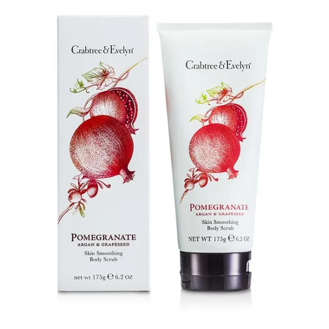 Pomegranate, Argan & Grapeseed Skin Smoothing Body Scrub