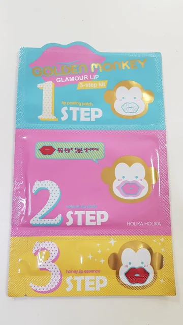 Golden Monkey Glamour Lip 3-step Kit