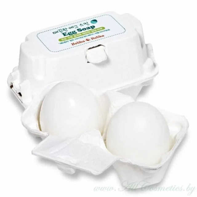 Smooth Egg Skin Egg Soap White