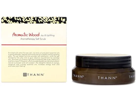 Aromatic Wood Aromatherapy Salt Scrub