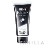 Facial Foam Double Scrub Black White