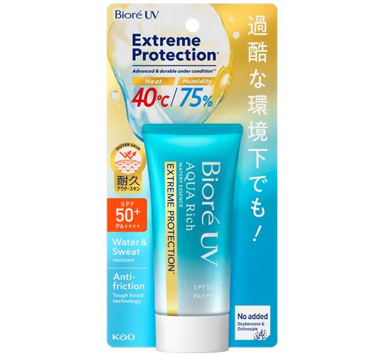 Biore - บิโอเร ยูวี อะควา ริช วอเตอร์รี่ เอสเซ้นส์ เอ็กซ์ตรีม โพรเทคชัน เอสพีเอฟ50+ พีเอ++++