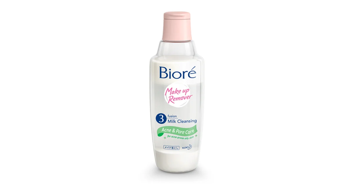 Makeup Remover 3 Fusion Milk Cleansing Acne & Pore Care