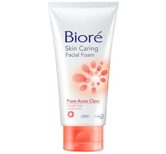 Biore - บิโอเร เฟเชี่ยล โฟม เพียว แอคเน่ เคลียร์