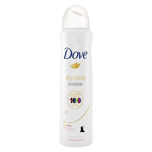 Sensitive Skin Dry Spray Antiperspirant