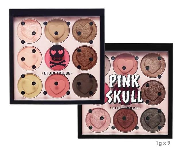 Pink Skull Color Eyes