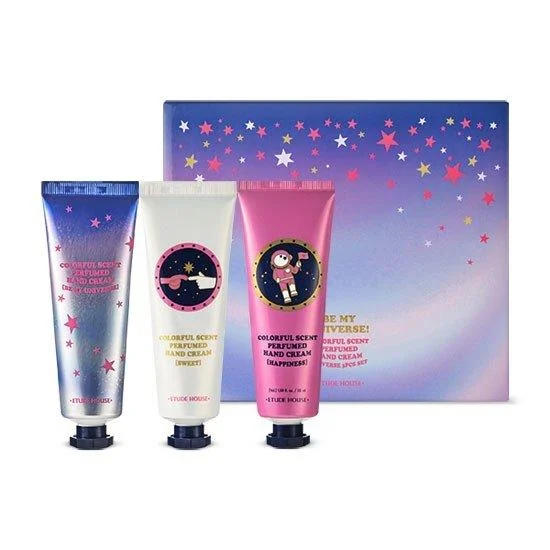 Tiny Twinkle Colorful Scent Perfumed Hand Cream Set