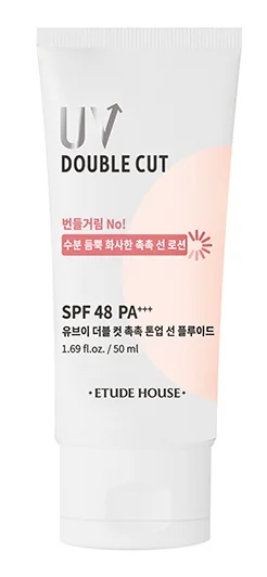 UV Double Cut Moisture Tone Up Sun Fluid SPF48 PA+++