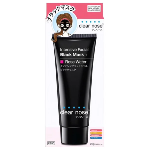 Intensive Facial Black Mask Rose Water