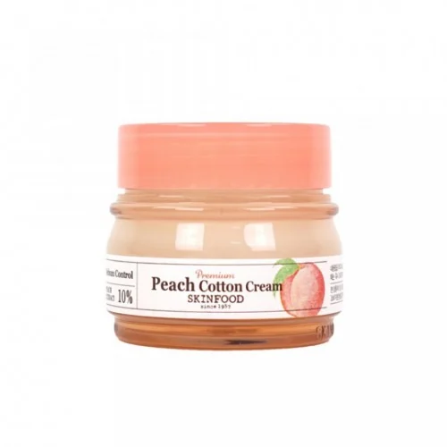 Premium Peach Cotton Fuzzy Cream