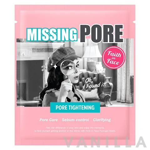 Hydrogel Mask Missing Pore