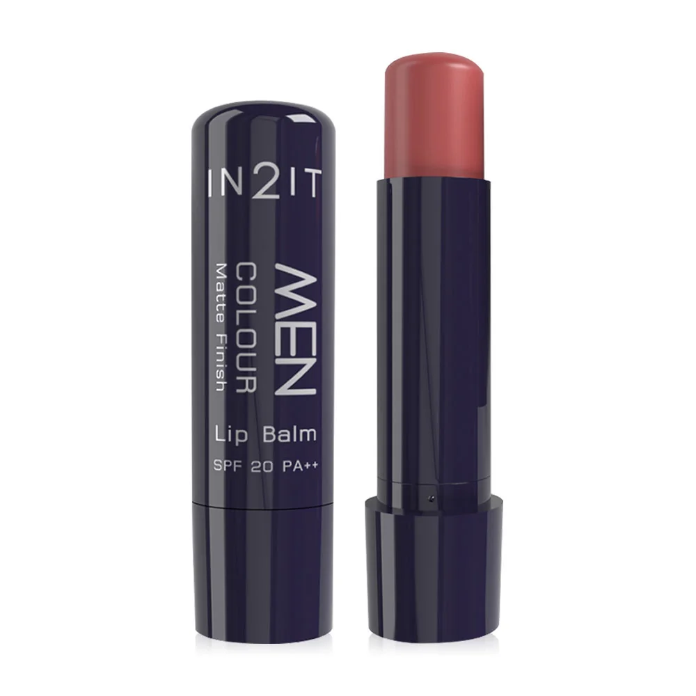 Men Colour Matte Finish Lip Balm SPF20 PA++