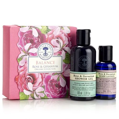 Balance Rose & Geranium Organic Collection