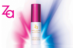 Za Perfect Solution Youth Whitening Serum จุดด่างดำดูลดเลือน ริ้วรอยดูตื้นขึ้น