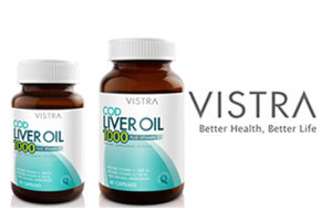 Vistra Cod Liver Oil 1000 Plus Vitamin E