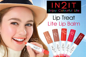 NEW! IN2IT Lip Treat Lite Lip Balm SPF 15 PA++ With DPHP