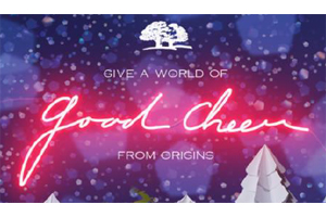 GIVE A WORLD OF Good Cheer FROM ORIGINS