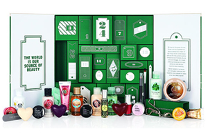 THE BODY SHOP HAPPY DAYS ADVENT CALENDAR 