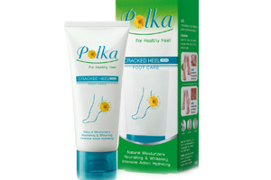 Polka บริษัท ปวีณ์มล จำกัด แนะนำผลิตภัณฑ์  Polka Cracked Heel Cream 