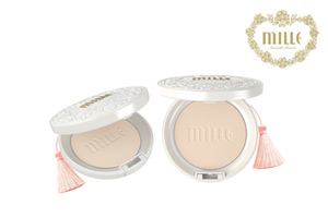 Mille Super Whitening Rose Powder Pact SPF 48 PA+++