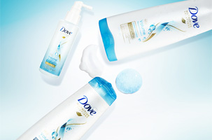 ใหม่ ผลิตภัณฑ์บำรุงเส้นผม Dove Volume Nourishment